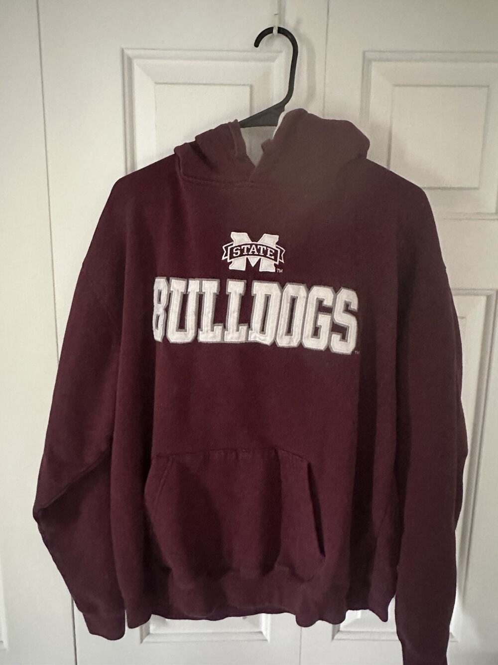Stadium Athletics Mississippi State Bulldogs Maroon/White Pullover Hoodie XL